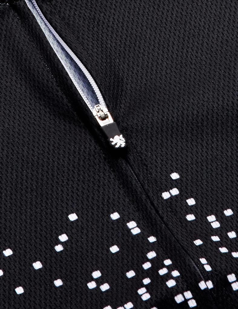 Kapelmuur Cycling Short Sleeve Pixel Japan Size XS To Japanese Size Jersey, Shower, Black, Kphs132, Men's/Women's, (equivalent XS)