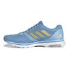 adidas Adizero Adios 4 Abrasion Resistant Cushioning Slip Resistant Low Top Running Shoes Women's Blue White Gold EF1458