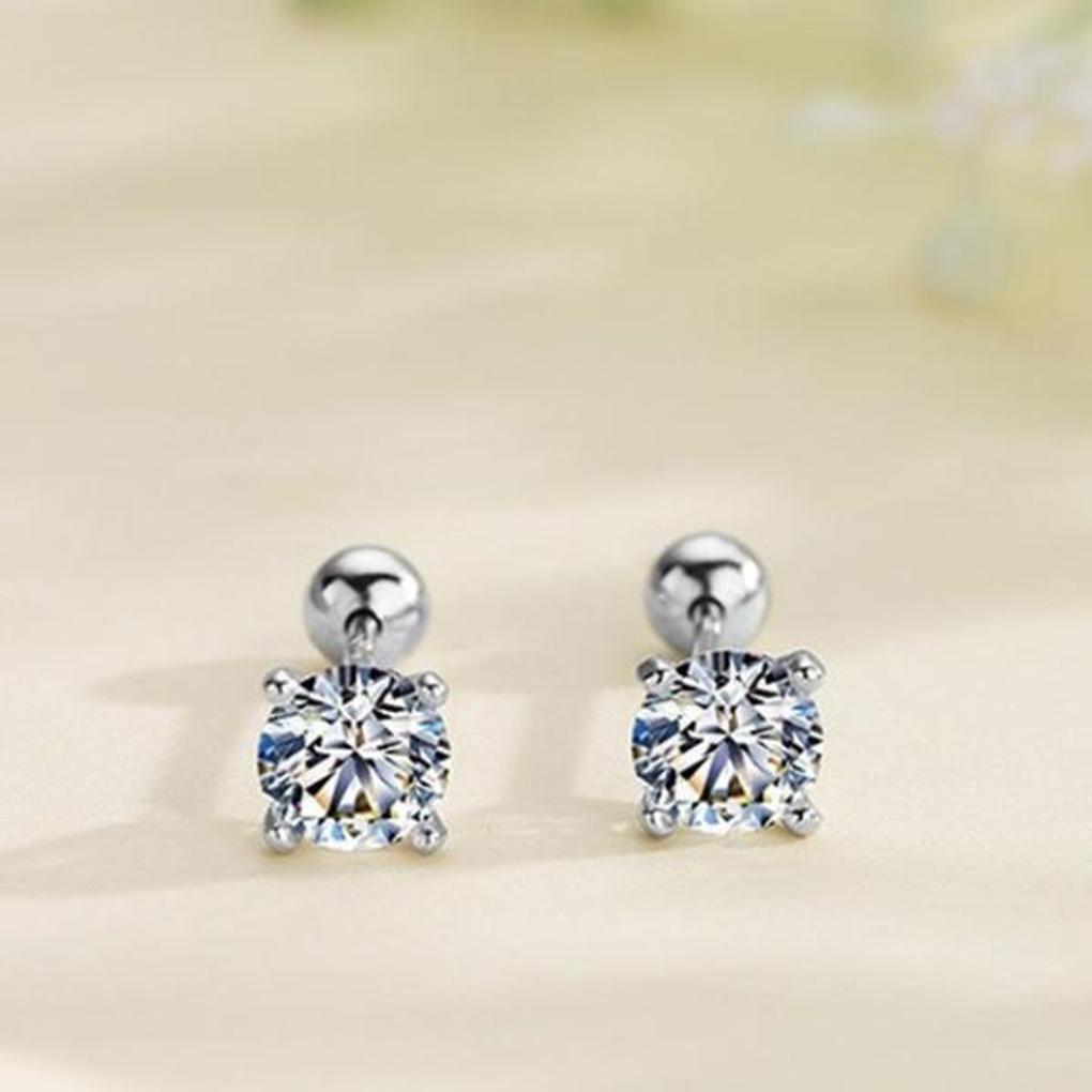 Women's Accessories Sari Mini First Simple Cubic Piercing