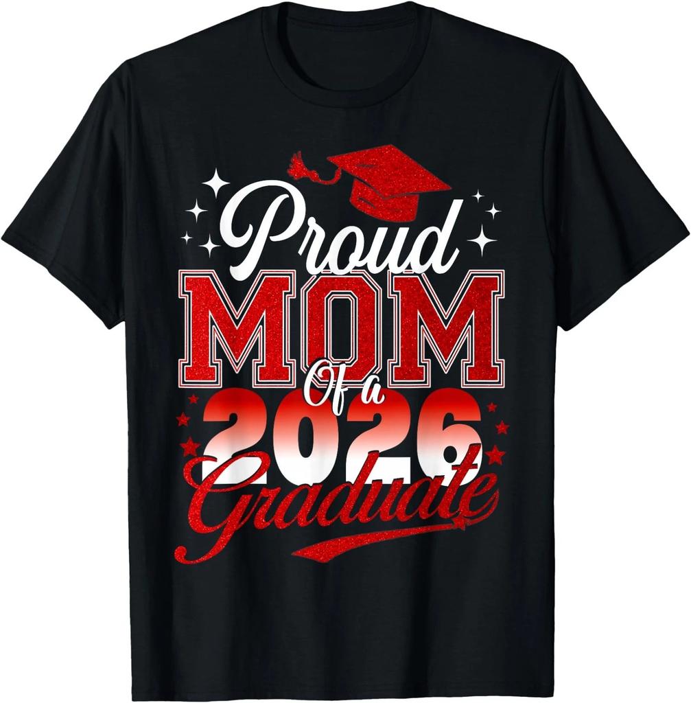 Senior Mom 2026 Graduation Proud Mom of a 2026 Graduate T-Shirt