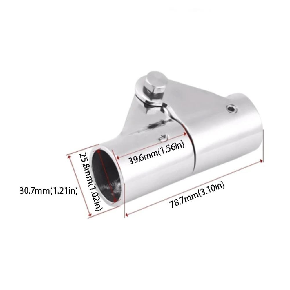 316 Edelstahl Rohranschluss Marinequalität Drehgelenk Kupplung Bootszubehör