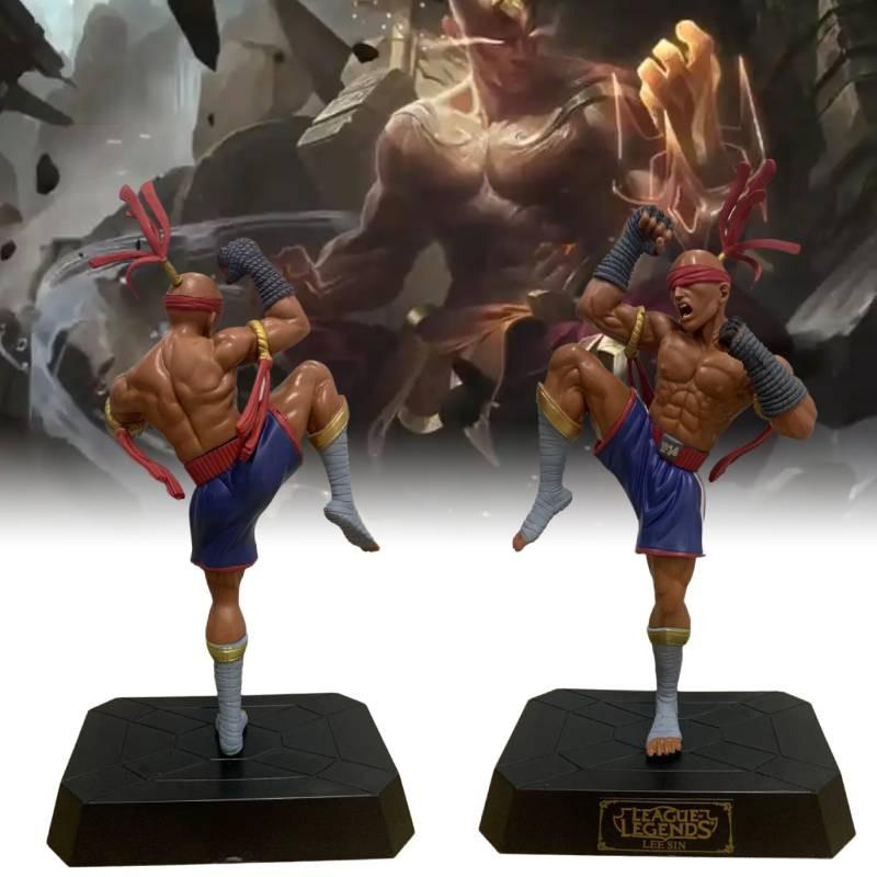 League Legends Of Lee Sin Figurine Game Model Lol Ornament Toy Gift Garnish