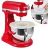 L8RE Cover Mixers Bowl Lid Mixers Accessories Stainless Steel Bowl for 6QT