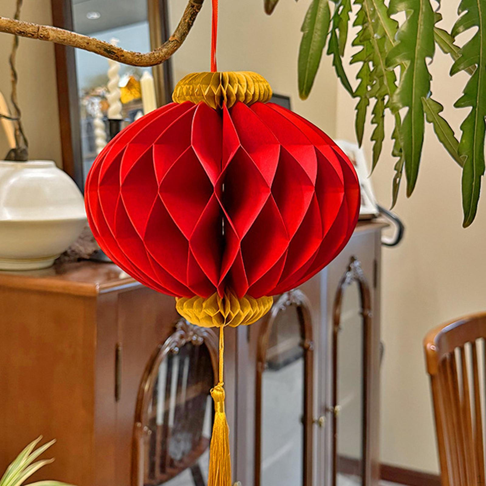 

Китайский Год Фонарики Украшения Вечеринка Поделки Очаровательный Весенний Фестиваль Декор Для Свадьбы Дня Рождения Round 19cmx18.3cm