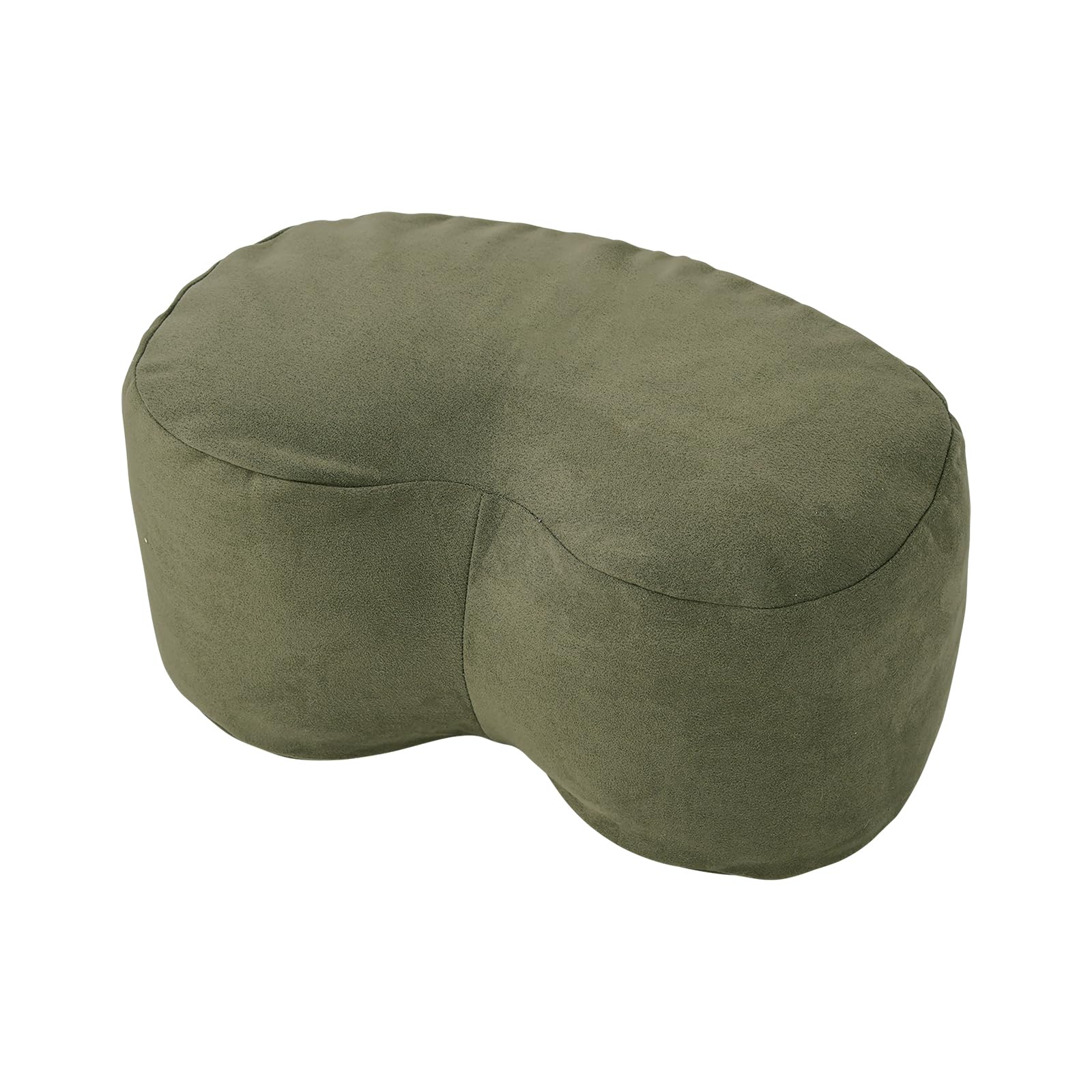 

Livheart Lyrafit Lying Cushion, Moss Green (Total Length: Approx. 40cm), Armrest, Ottoman, Body Pillow, Lumbar Support, 22051-53