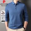Pierre Cardin Men's Pure Cotton Long Sleeve Polo Shirt