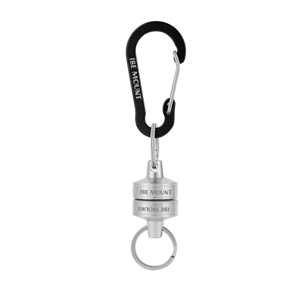 Outdoor Fish-catching Tools: Strong Magnetic Buckle, Stainless Steel Magnetic Buckle, Lanyard, Magnetic Net Release Bracket