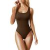 2024 Women's U-Neck Sleeveless Tank Top Bodycon Bodysuit