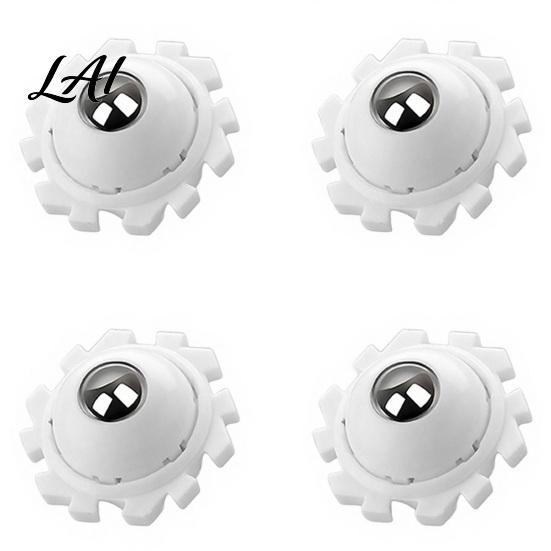 Stainless Steel Ball Casters 4/20Pcs Self Adhesive Caster Wheels 360 Degrees Swivel Sticky Appliance Rollers Roller for Kitchen Appliance,