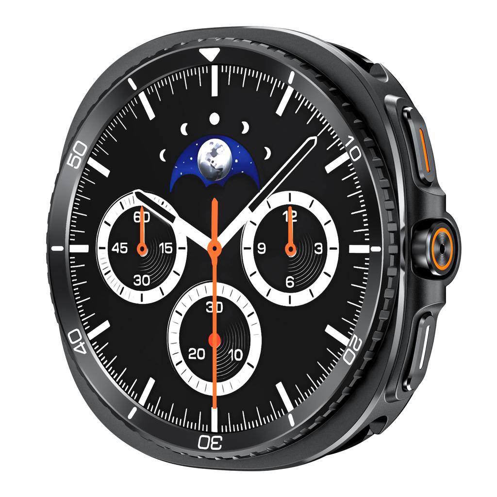For Samsung Galaxy Watch 8 Case Metal Cover Accessories Hard Frame Metal Protective Bumper for Samsung Galaxy Watch 8 44mm 40mm
