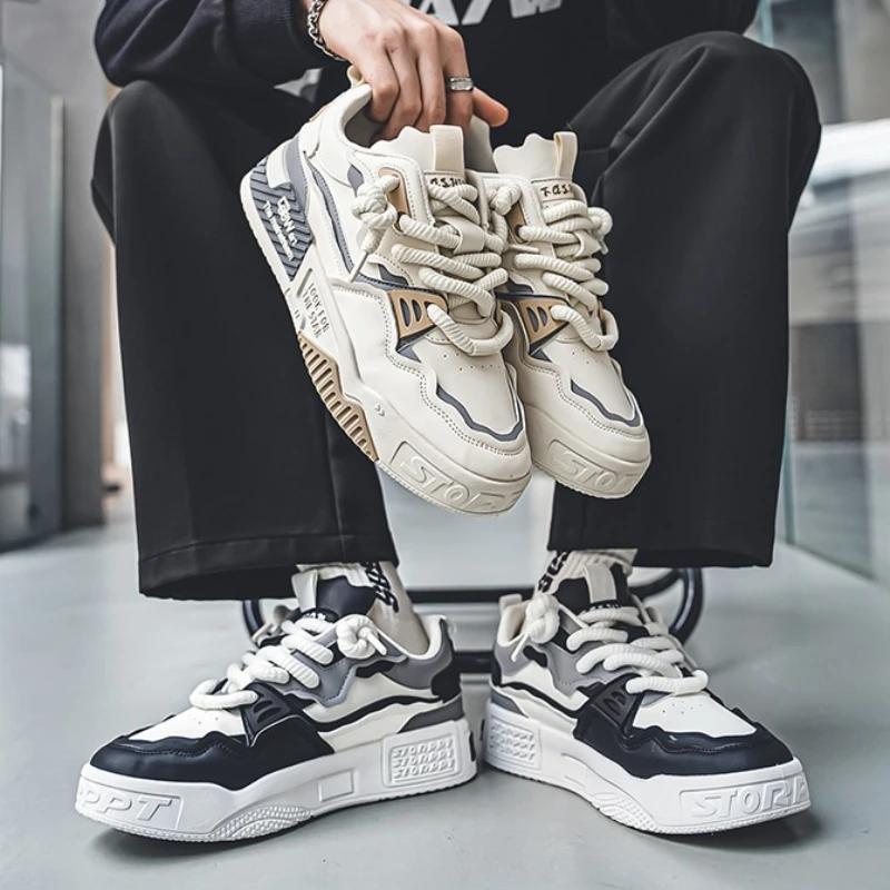 Fashion Men's Casual Shoes Fashionable Men's Sports Shoes New Brand Design Comfortable Soft Sole Men's Running Shoes Tenis Masculino