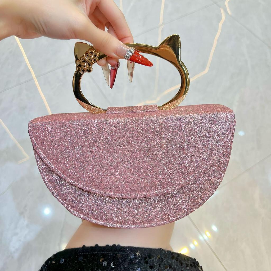 High-end, Niche Design Handbag Box for Fashionable Dinner Parties, Single-shoulder Crossbody Bag