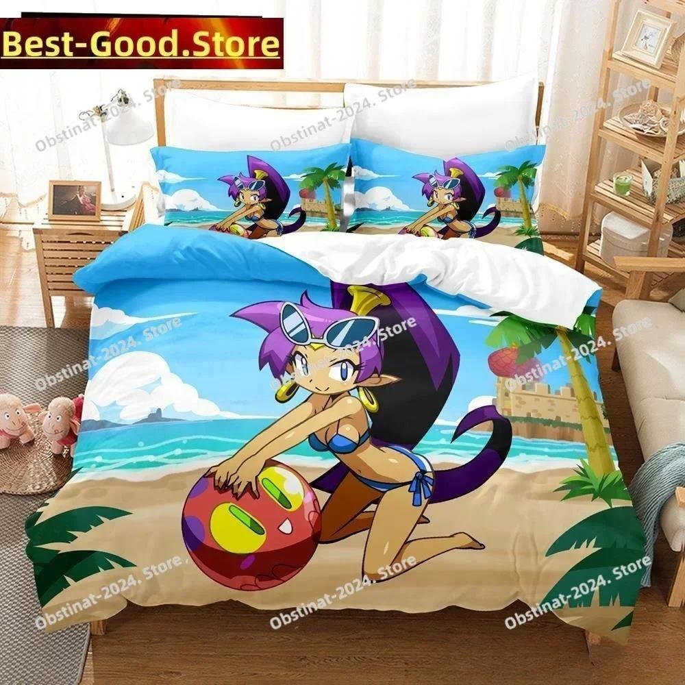 3D Shantae Half-Genie Hero Bedding Set Printed single Comforter Quilt Bed Cover Duvet Cover Pillow Case 3 Pieces Kids Adult Size
