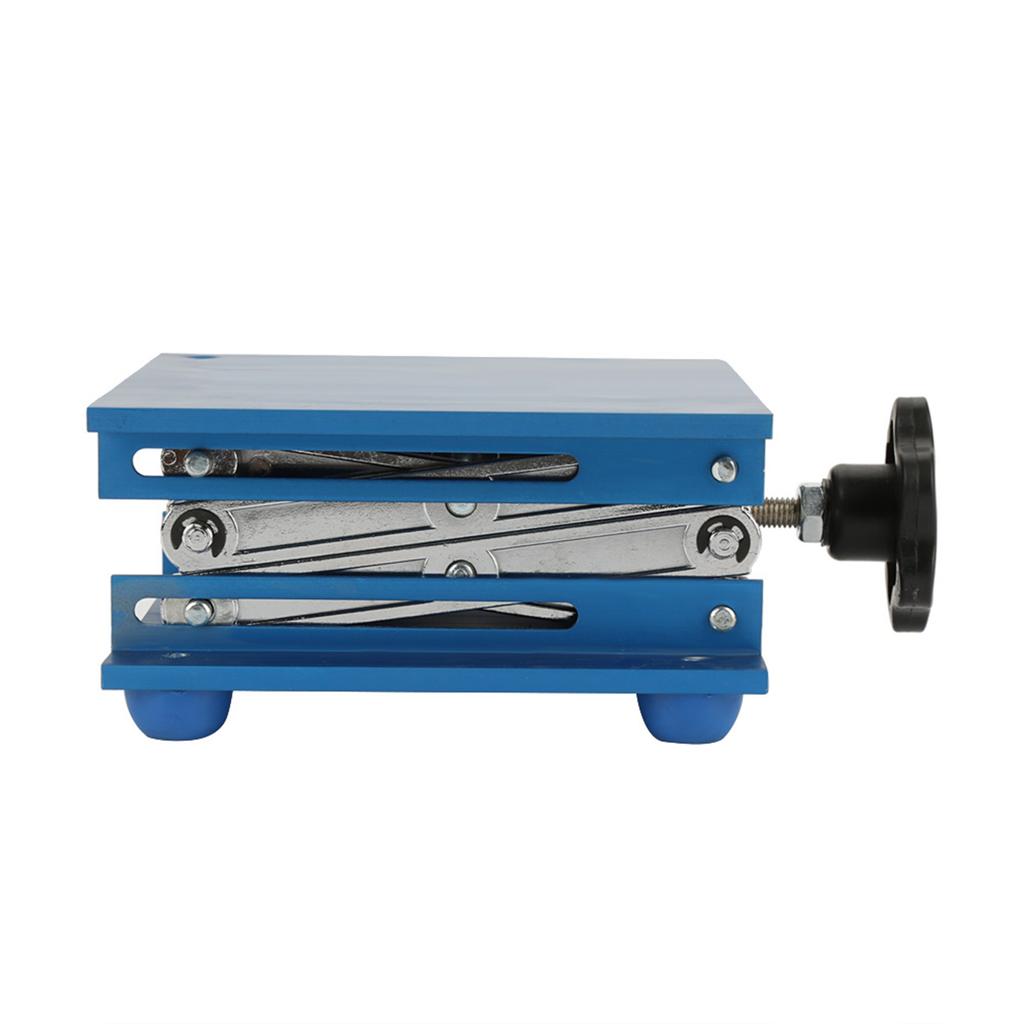 Aluminiumoxid-Laborhebebühne-Stand-Scherengestell 150*150*250mm