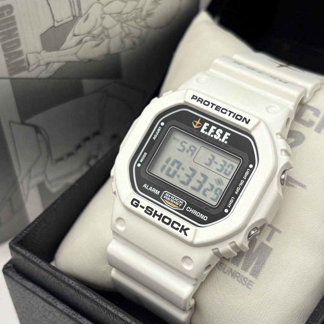 

[USED] Extremely rare Casio G-SHOCK Gundam collaboration DW-5600VT with box