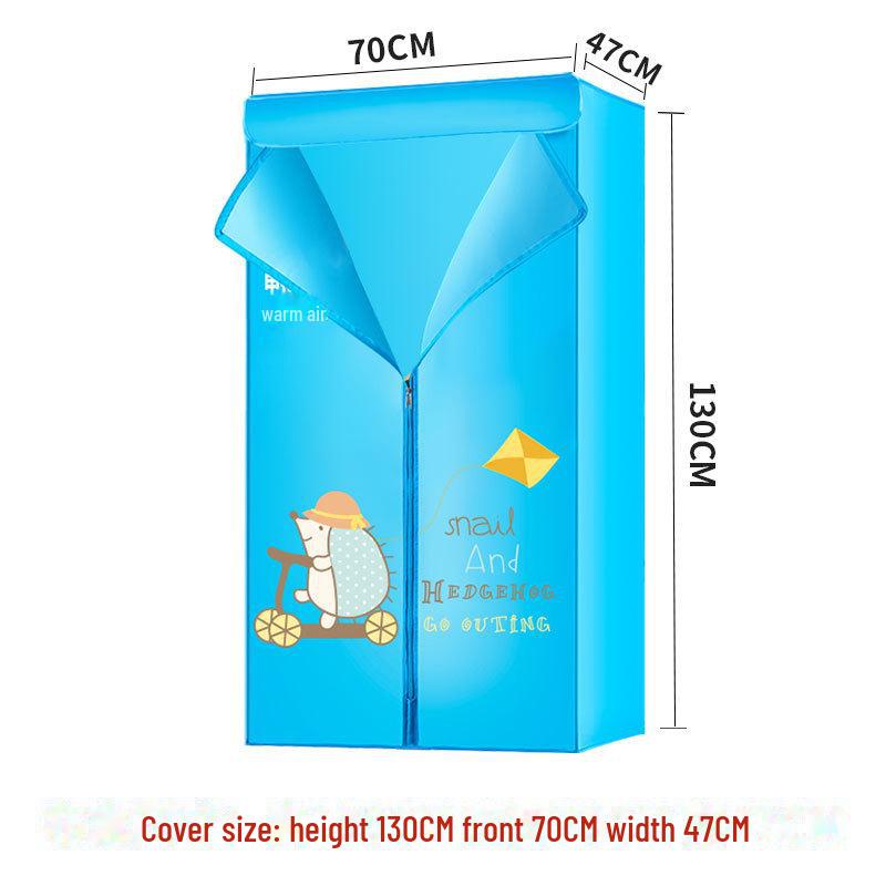 900W/1200W Clothes Dryer with Remote Control and Warm Air Accessories