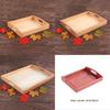 Educational Wooden Tray Set Kids Handles Learning Toys Kindergarten Preschool