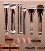 Dual-Ended Makeup Brush Set: Foundation, Blush, Powder Essentials