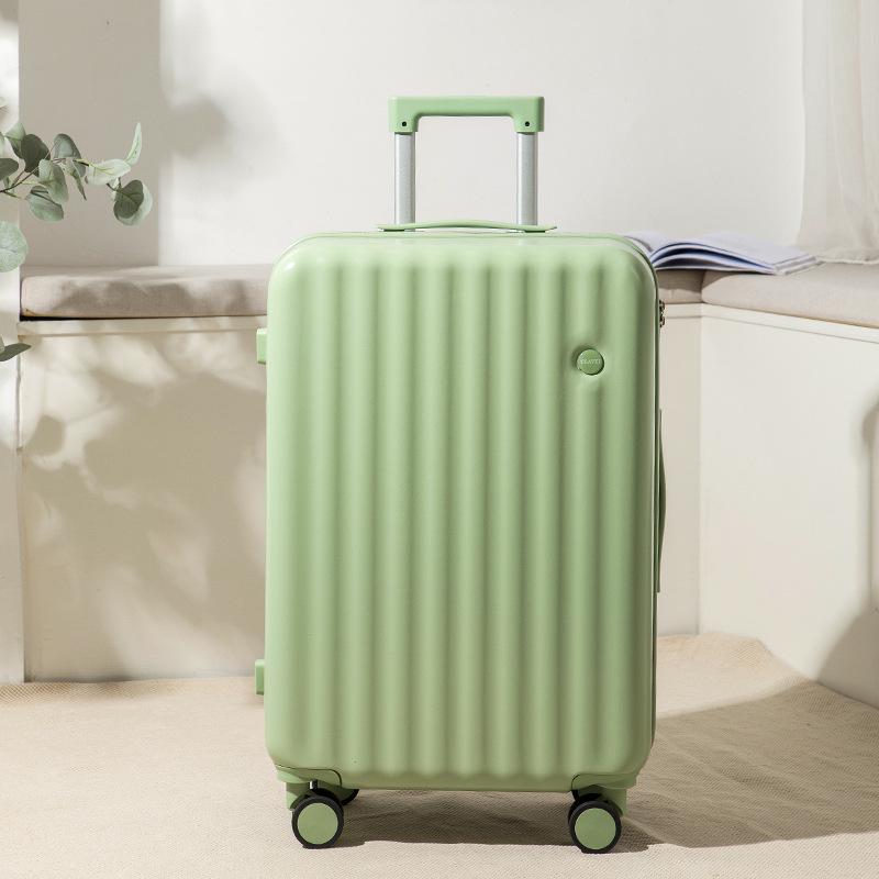 20-Inch Lightweight Women's Spinner Suitcase with Cup Holder - Fresh Style Carry-on