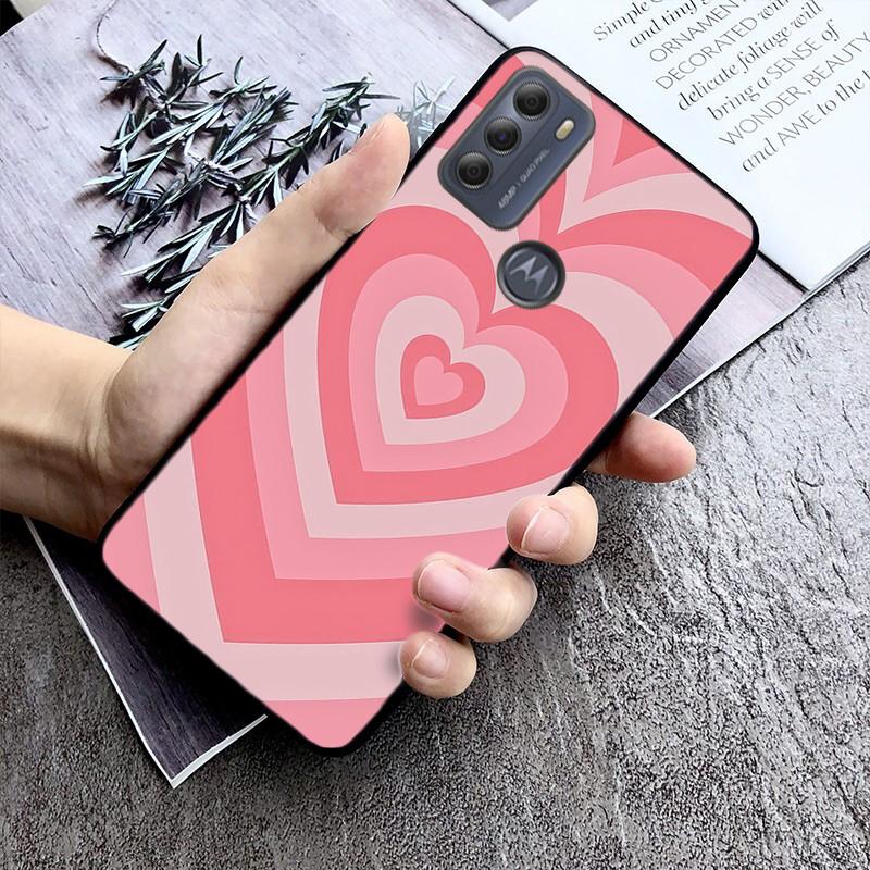 Phone Case For Moto G86 G85 G75 G15 G05 G56 G72 G53 G54 G84 G60 G31 G32 G24 G 5G G Play Love Heart