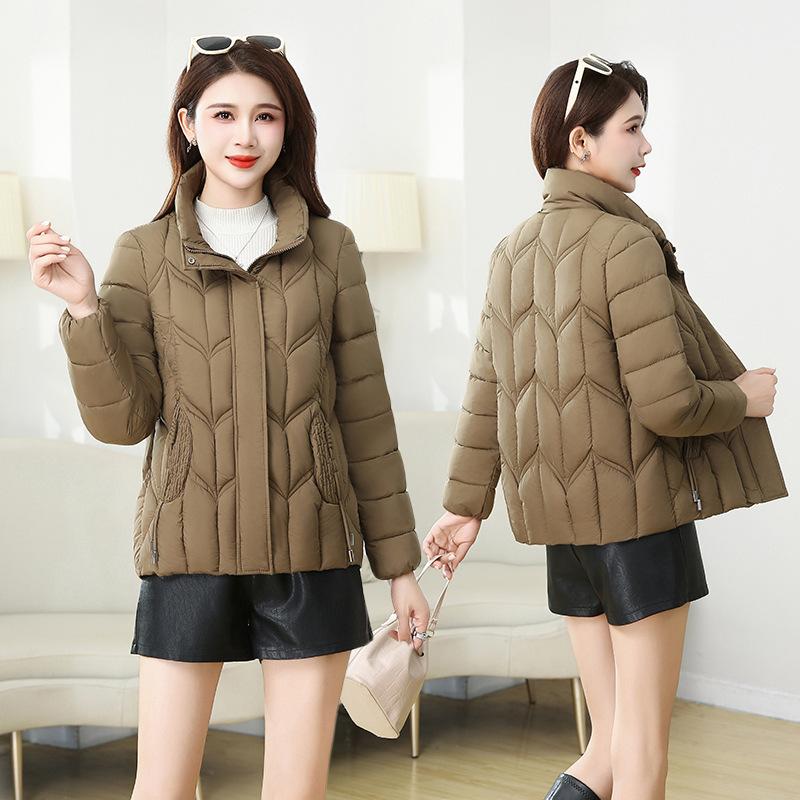 

Down cotton-padded clothes women s short winter fashion loose and thin casual jacket warm cotton-padded jacket 5XL-140-77.5 kg