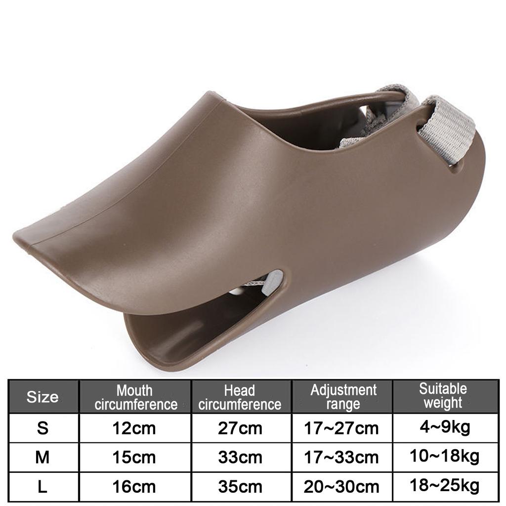 1Pc Dog Muzzle Silicone Duck Muzzle Mask for Pet Dogs Anti Bite Stop Barking Small Large Dog Mouth Muzzles Pet Dog Accessories