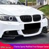 BMW řady 3 E90 320i/330i Rohové nárazníky, Větrné deflektory, Přední maska, Přední lízátko a Zadní spoiler.