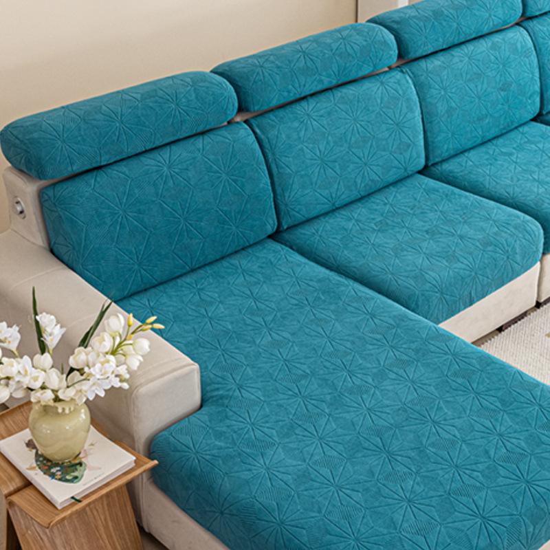 Elastic Sofa Cover Cushion Cover Sofa Hat Solid Color Sofa Cover All-inclusive Four Seasons Universal Cover Sofa Cushion Cover