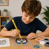 Effizienter Druck-Typ Perlenstift Handheld Automatischer Schmelzperlenstift Lagerbarer Perlenstift Pixel Puzzle