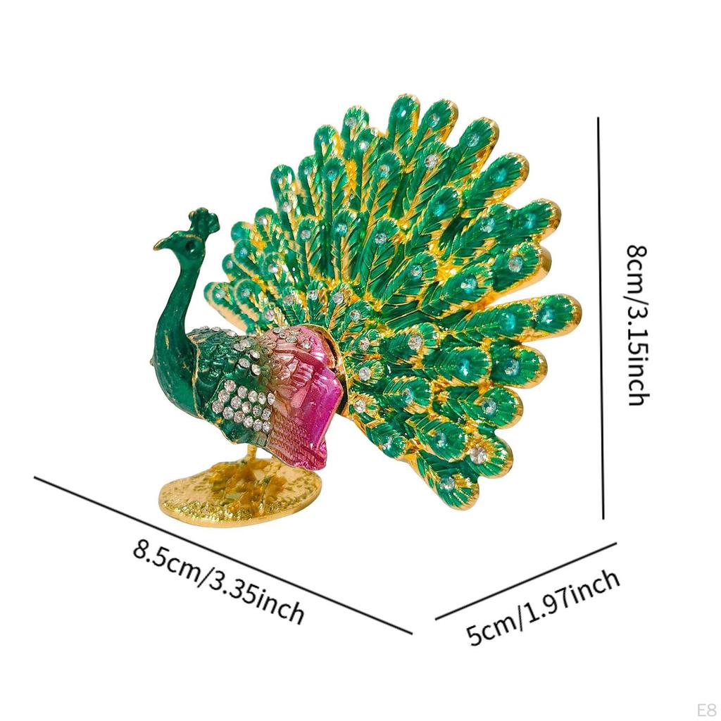 Animal Sculpture of Peacock for Office and Living Room
