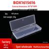 PP Transparent Plastic Box for Electronic Components - Terminal Block Storage