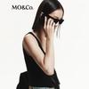 MO&Co. Women's Merino Wool Blend Henley Tank Top
