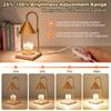 Modern Candle Warmer Table Lamps Metal Wax Burner Dimmable Aromatherapy Table Lamp Desk Lamp for Bedroom Living Room Atmosphere