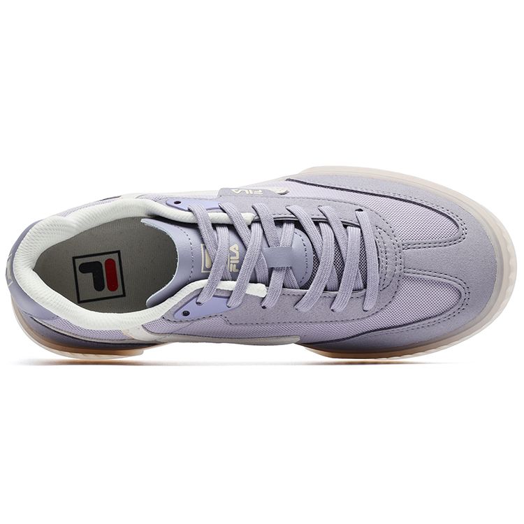 Fila Shadow Casual Comfortable Durable Breathable Low-Top Skate Shoes Women Sneaker Pink Blue Purple F12W226203FLO