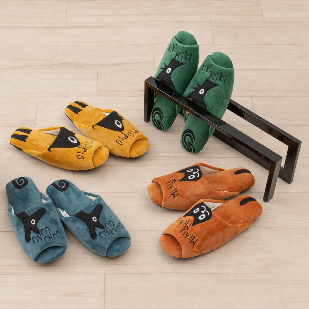 JOCOMOMOLA Piopio Toilet Approximately Hocomomola Senko Chick 62376 Slippers, 24-26cm, Yellow, Design, Stylish,
