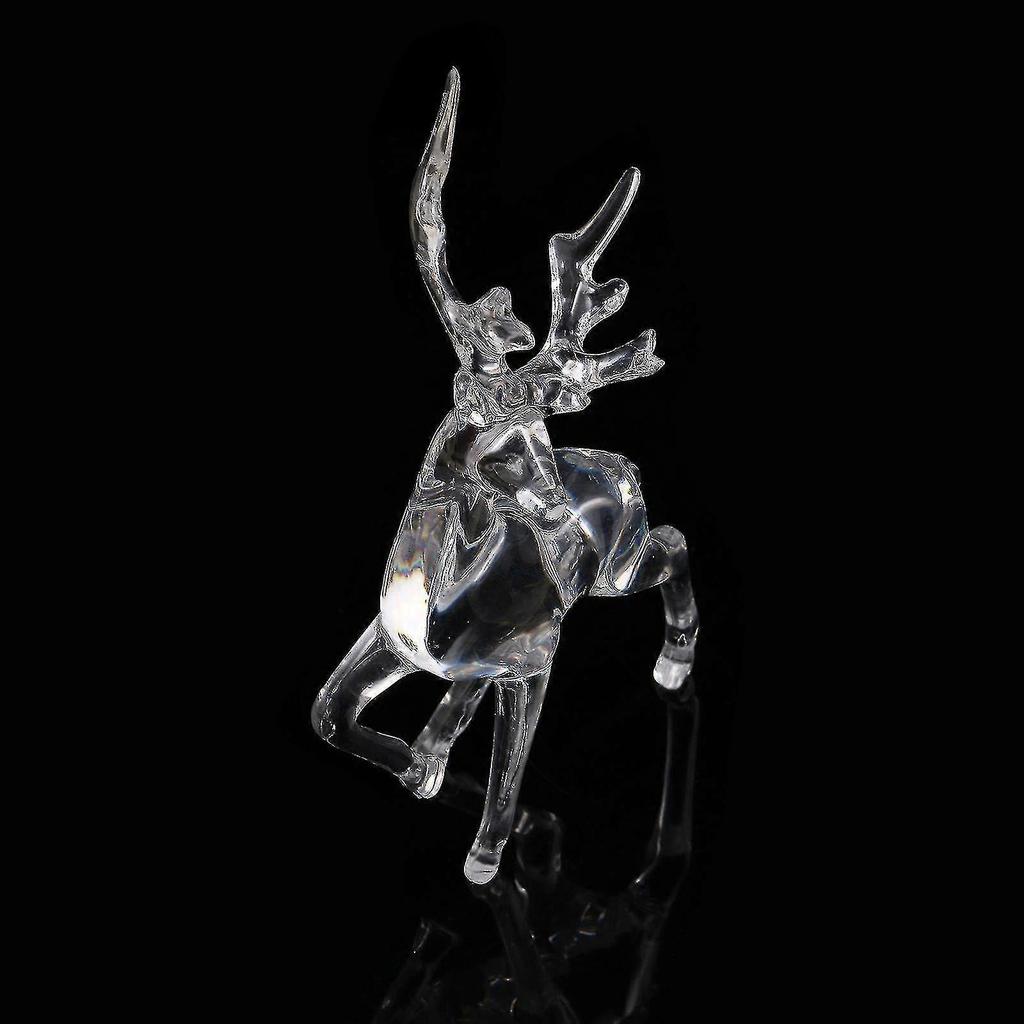 Elk Crystal Figurines Ornaments Holiday Collection Decoration Birthday Gifts