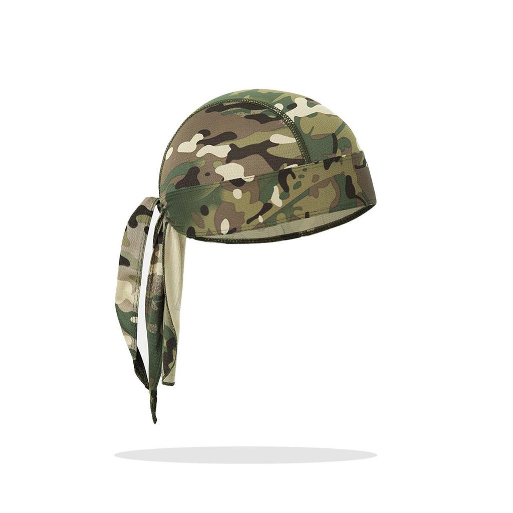 Outdoor Quick-Dry Cycling Pirate Hat - Breathable, Sweat-Wicking, Sunscreen Headgear