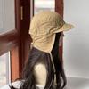 Japanese Retro Bomber Hat Windproof Ear Protection Winter Cap Solid Color Lei Feng Hat Keep Warm