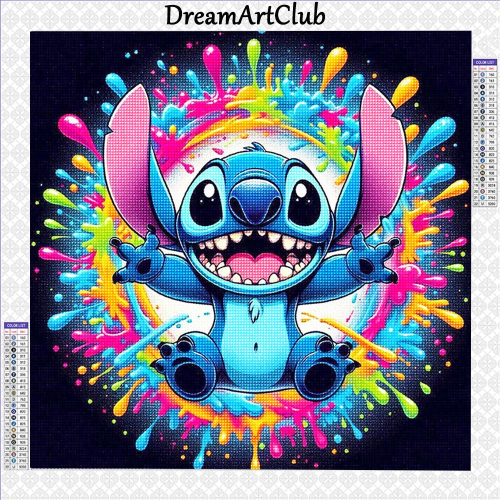 Diamond Painting Lilo & Stitch Diamond Embroidery Rhinestone of Picture Mosaic Art Cross Stitch Kits Home Decor