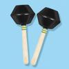 Maraca Metal Shell Shaker Instrument Wood Handle Maraca Loud Rattle Sound Hand Percussion Rattles Live Performance for Children