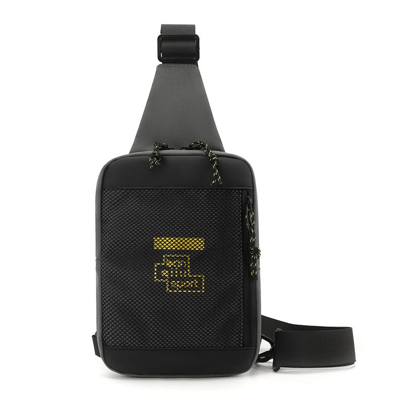 Men's Chest Bag Outdoor Sports Shoulder Bag Waterproof Lightweight Outdoor Crossbody Bag