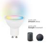 Ampoule Connectée - KSIX - GU10 - Pack De 2 - RGB + CCT - 9W - Compatible Alexa