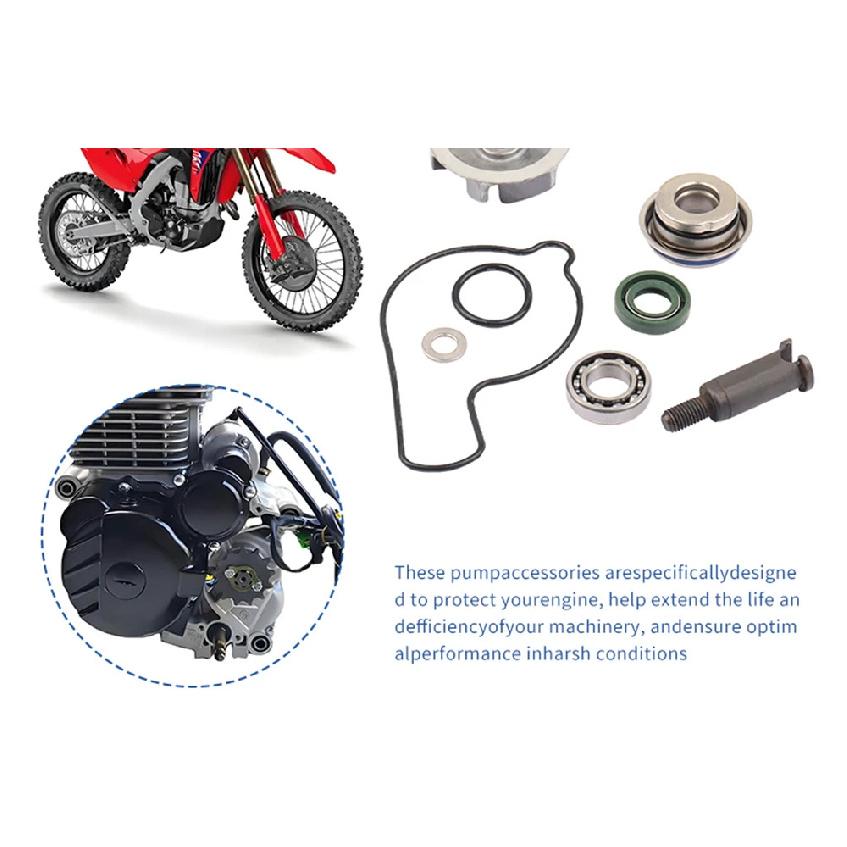 SJ Motorcycle Accessories Water Pump Repair Kit For Honda CRF450RX CRF450R CRF 450R 450RX 2017 2018 2019 2020 2021 2022 - 2024