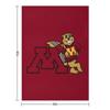 Goldy Gopher Throw Blanket Soft Plush Plaid halloween Tourist Decoratives Blankets