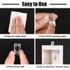 40PCS Tapestry Wall Hanging Clips, Tapestry Hangers Adhesive Clips for Hanging and Organization
