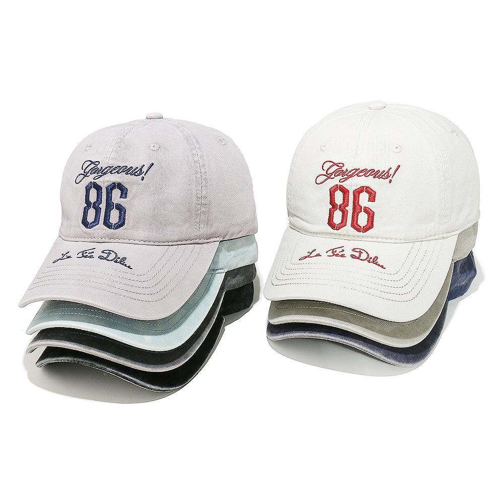Spring and summer new alphabet baseball cap Spice girl versatile personality visor cap children