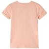 T-shirt pour enfants orange clair 92/104/116/128/140