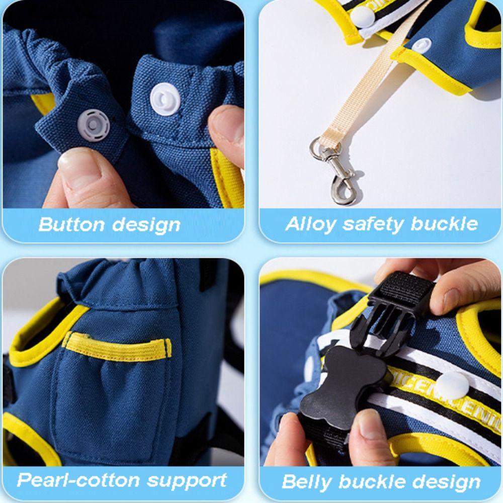 Portable Dog Carrier Breathable Cat Hanging Bag Creative Front Backpack  Outdoor