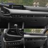 Für Mazda 3 BP Axela 2019 2020 2025 2025 2025 2025 2025 Echter Weicher Kohlefaseraufkleber LHD RHD Auto Mittelkonsolenzubehör