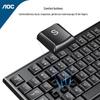 AOC KM151 Wired Full-Size Keyboard and Mouse Combo